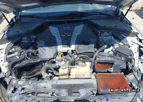 2016 Infiniti Q50 3.0T Premium из США, поврежденный, VIN JN1EV7AP2GM301595